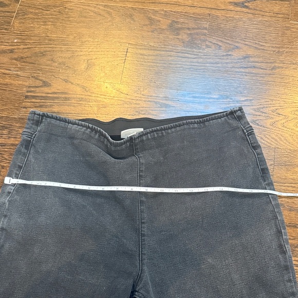 Knox Rose Women's black Regular Fit Pull-On Flare Jeans size L - Picture 3 of 5